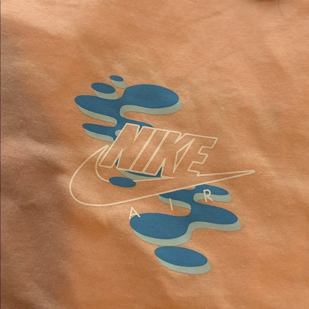 Nike Light Pink Tee with Blue Graphic size 2XL brand new tags